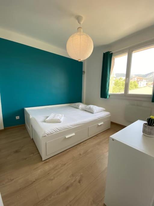 Апартаменты L'Azur 15'Plage 10'Port 5'Train Clim Wifi Pkg Тулон Экстерьер фото
